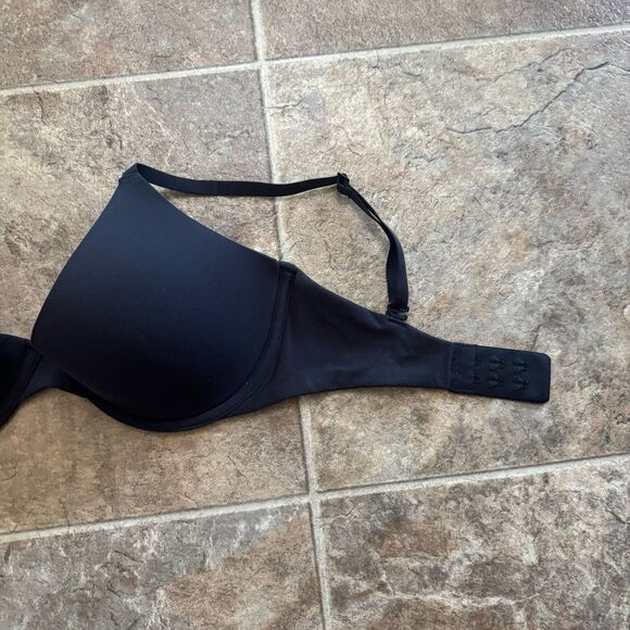 Skims Fits Everybody Plunge Bra Onyx Size 32DD - Picture 6 of 8